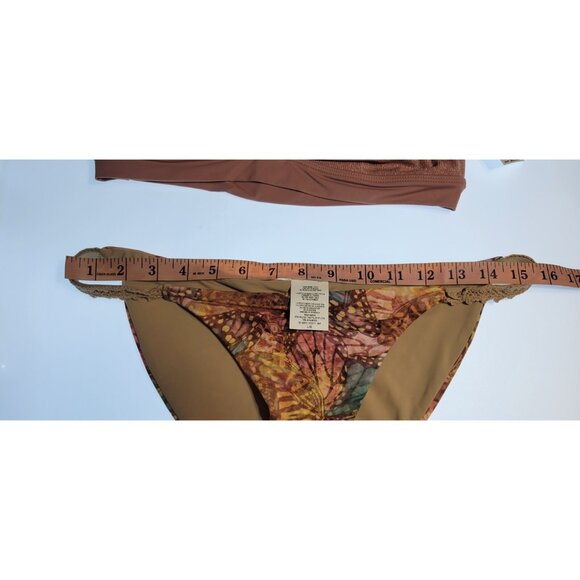 SUMMERFUL Bikini Set - Size Large Pink Shimmer Cup D (real.size M Cup C) - Picture 5 of 9